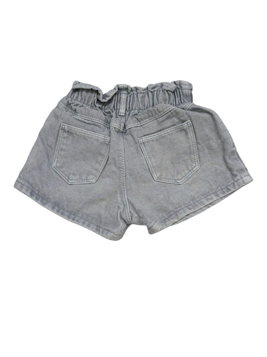 Zara Light Grey Denim Shorts size 9-12M / 80 - second hand baby clothing