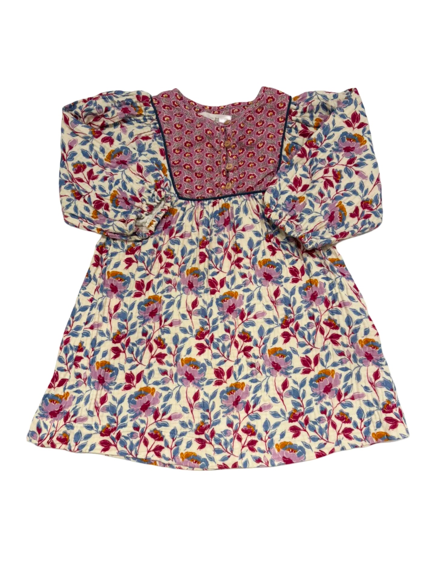 Zara Mixed Floral Dress (3-4Y / 104)