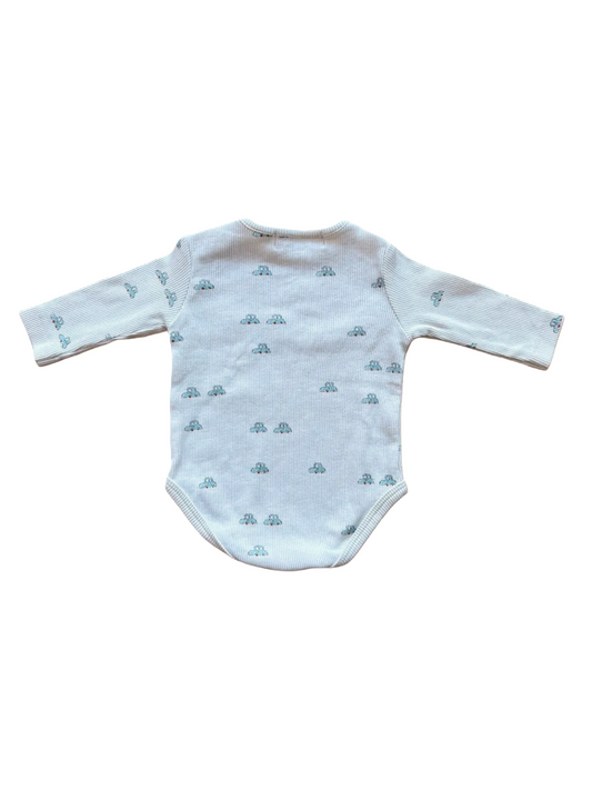 Zara Weiß &amp; Blaue Autokarosserie (0-1M / 56)