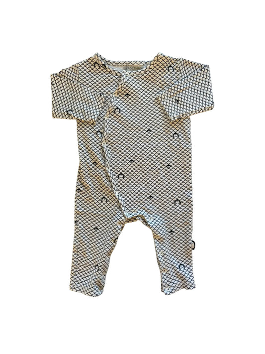 Zero 2 Three Geometric Playsuit (4-6M)